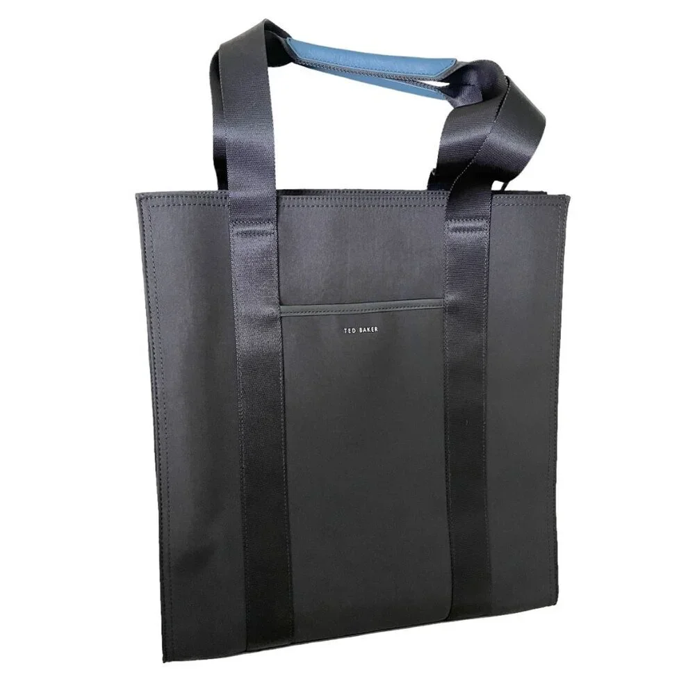 Ted‎ Baker London Deptford Black Nylon Tote Bag large